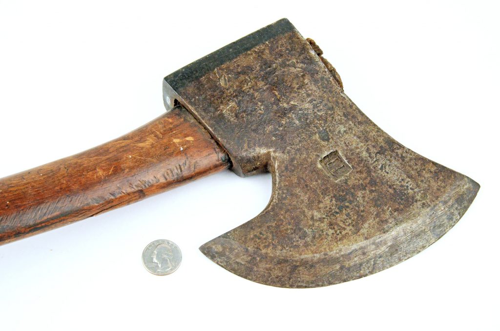 Fantastic Early Hand Axe Vintage Vials