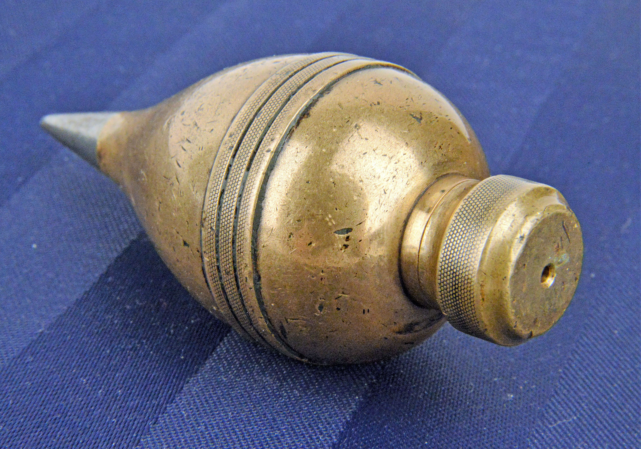 Fantastic Small Plumb Bob Vintage Vials