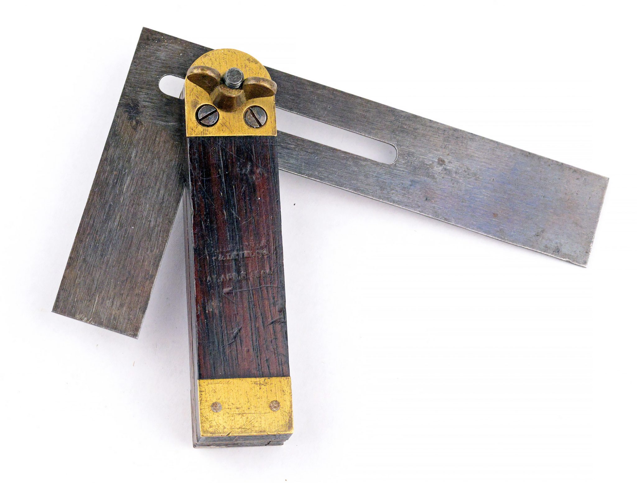 MINT! 4″ Stanley No. 24 Bevel Square Vintage Vials