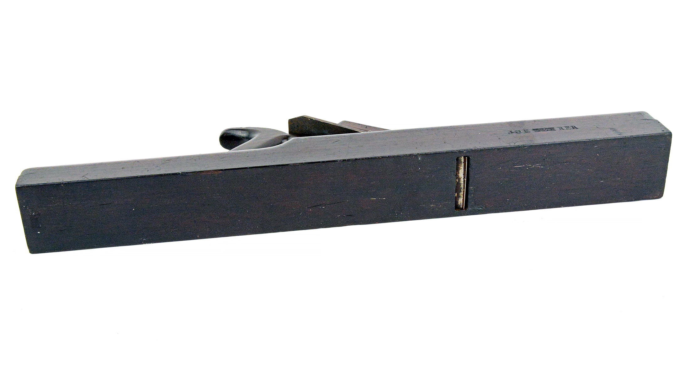 Fantastic Solid Rosewood Razee Jointer Plane Vintage Vials